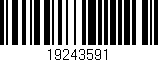 Código de barras (EAN, GTIN, SKU, ISBN): '19243591'