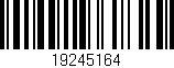 Código de barras (EAN, GTIN, SKU, ISBN): '19245164'