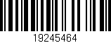 Código de barras (EAN, GTIN, SKU, ISBN): '19245464'