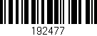 Código de barras (EAN, GTIN, SKU, ISBN): '192477'
