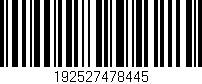 Código de barras (EAN, GTIN, SKU, ISBN): '192527478445'