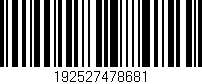 Código de barras (EAN, GTIN, SKU, ISBN): '192527478681'