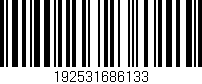 Código de barras (EAN, GTIN, SKU, ISBN): '192531686133'