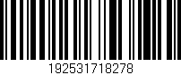 Código de barras (EAN, GTIN, SKU, ISBN): '192531718278'