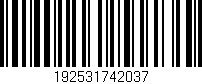 Código de barras (EAN, GTIN, SKU, ISBN): '192531742037'