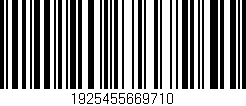 Código de barras (EAN, GTIN, SKU, ISBN): '1925455669710'