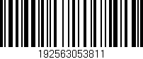 Código de barras (EAN, GTIN, SKU, ISBN): '192563053811'