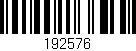 Código de barras (EAN, GTIN, SKU, ISBN): '192576'