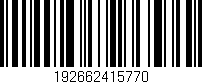 Código de barras (EAN, GTIN, SKU, ISBN): '192662415770'