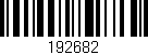 Código de barras (EAN, GTIN, SKU, ISBN): '192682'
