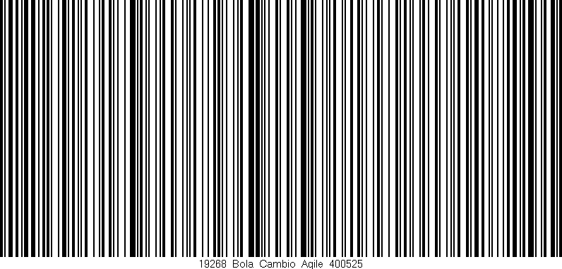 Código de barras (EAN, GTIN, SKU, ISBN): '19268_Bola_Cambio_Agile_400525'