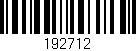 Código de barras (EAN, GTIN, SKU, ISBN): '192712'