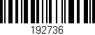 Código de barras (EAN, GTIN, SKU, ISBN): '192736'
