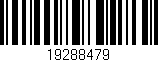 Código de barras (EAN, GTIN, SKU, ISBN): '19288479'