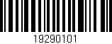 Código de barras (EAN, GTIN, SKU, ISBN): '19290101'