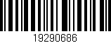 Código de barras (EAN, GTIN, SKU, ISBN): '19290686'