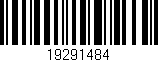 Código de barras (EAN, GTIN, SKU, ISBN): '19291484'
