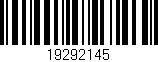 Código de barras (EAN, GTIN, SKU, ISBN): '19292145'