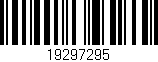 Código de barras (EAN, GTIN, SKU, ISBN): '19297295'