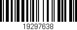 Código de barras (EAN, GTIN, SKU, ISBN): '19297638'
