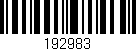 Código de barras (EAN, GTIN, SKU, ISBN): '192983'