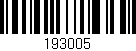 Código de barras (EAN, GTIN, SKU, ISBN): '193005'