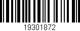 Código de barras (EAN, GTIN, SKU, ISBN): '19301872'