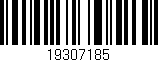Código de barras (EAN, GTIN, SKU, ISBN): '19307185'