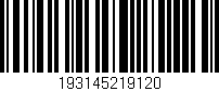 Código de barras (EAN, GTIN, SKU, ISBN): '193145219120'
