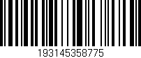 Código de barras (EAN, GTIN, SKU, ISBN): '193145358775'