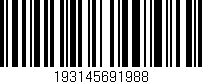 Código de barras (EAN, GTIN, SKU, ISBN): '193145691988'