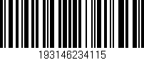 Código de barras (EAN, GTIN, SKU, ISBN): '193146234115'