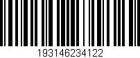 Código de barras (EAN, GTIN, SKU, ISBN): '193146234122'