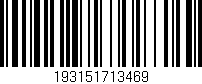 Código de barras (EAN, GTIN, SKU, ISBN): '193151713469'