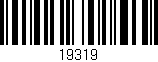 Código de barras (EAN, GTIN, SKU, ISBN): '19319'