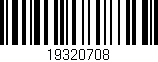 Código de barras (EAN, GTIN, SKU, ISBN): '19320708'