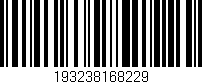 Código de barras (EAN, GTIN, SKU, ISBN): '193238168229'