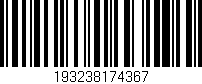 Código de barras (EAN, GTIN, SKU, ISBN): '193238174367'