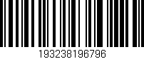 Código de barras (EAN, GTIN, SKU, ISBN): '193238196796'