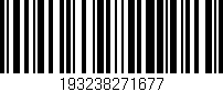 Código de barras (EAN, GTIN, SKU, ISBN): '193238271677'