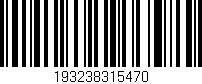 Código de barras (EAN, GTIN, SKU, ISBN): '193238315470'