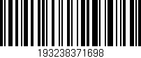 Código de barras (EAN, GTIN, SKU, ISBN): '193238371698'