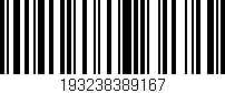 Código de barras (EAN, GTIN, SKU, ISBN): '193238389167'