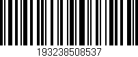 Código de barras (EAN, GTIN, SKU, ISBN): '193238508537'