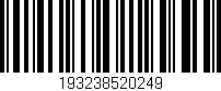 Código de barras (EAN, GTIN, SKU, ISBN): '193238520249'