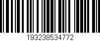 Código de barras (EAN, GTIN, SKU, ISBN): '193238534772'