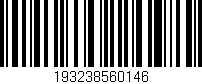 Código de barras (EAN, GTIN, SKU, ISBN): '193238560146'