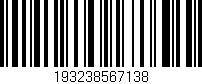 Código de barras (EAN, GTIN, SKU, ISBN): '193238567138'