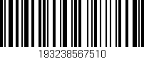 Código de barras (EAN, GTIN, SKU, ISBN): '193238567510'