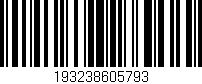 Código de barras (EAN, GTIN, SKU, ISBN): '193238605793'